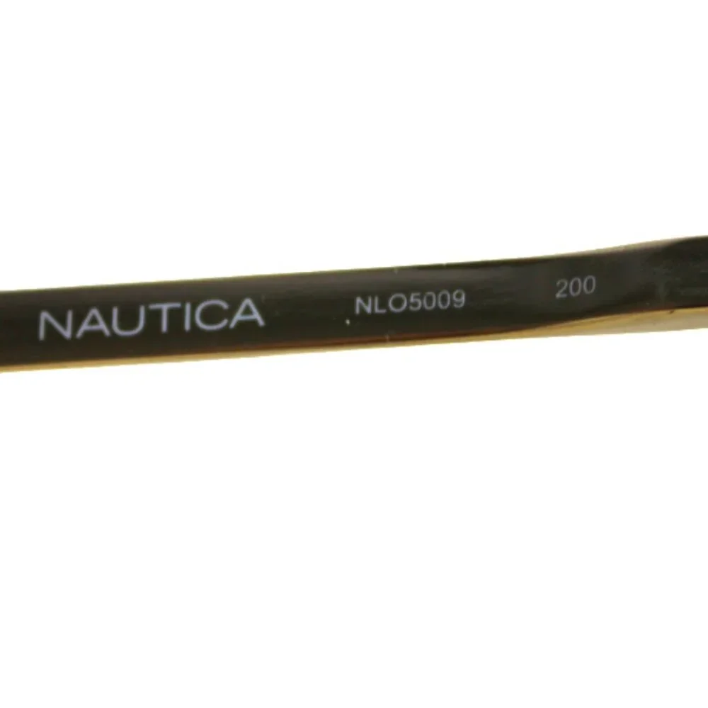 Nautica NLO5009 Brown Oversized Cat Eye Eyeglass Frames - Picture 7 of 9